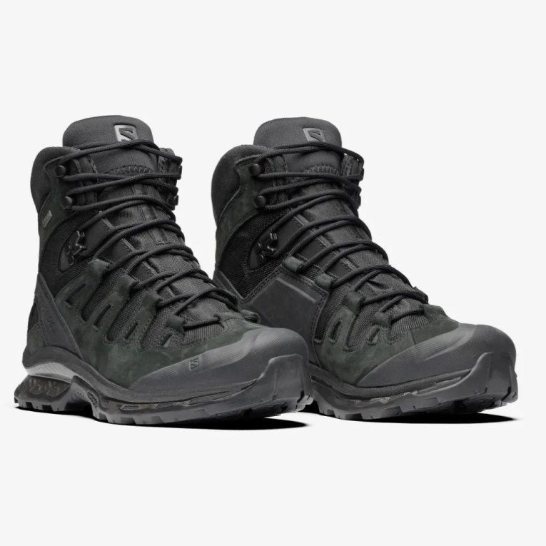 Salomon Quest 4d GTX Advanced Women's Hiking Shoes Black | CA 54Q98